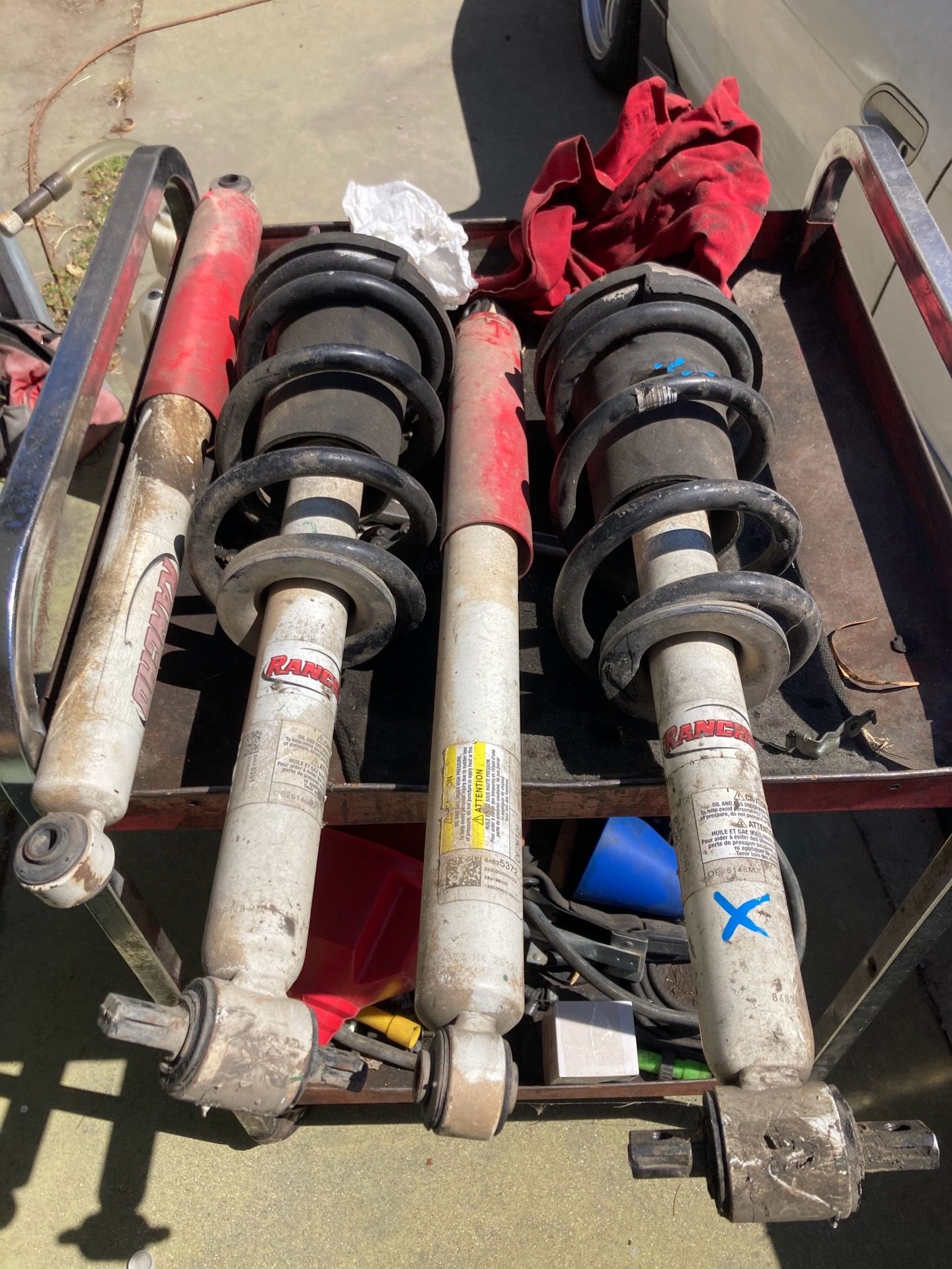 Chevy trail boss shocks