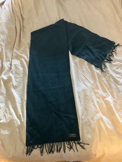 Darien Sport Shop Solid Hunter Green Scarf (100% Pure Cashmere)
