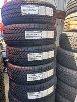 235/60/17 new Bridge Stone Tires Available Perfect for All Season Commuter Vehicles