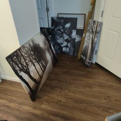 3 Framed Art $30 OBO