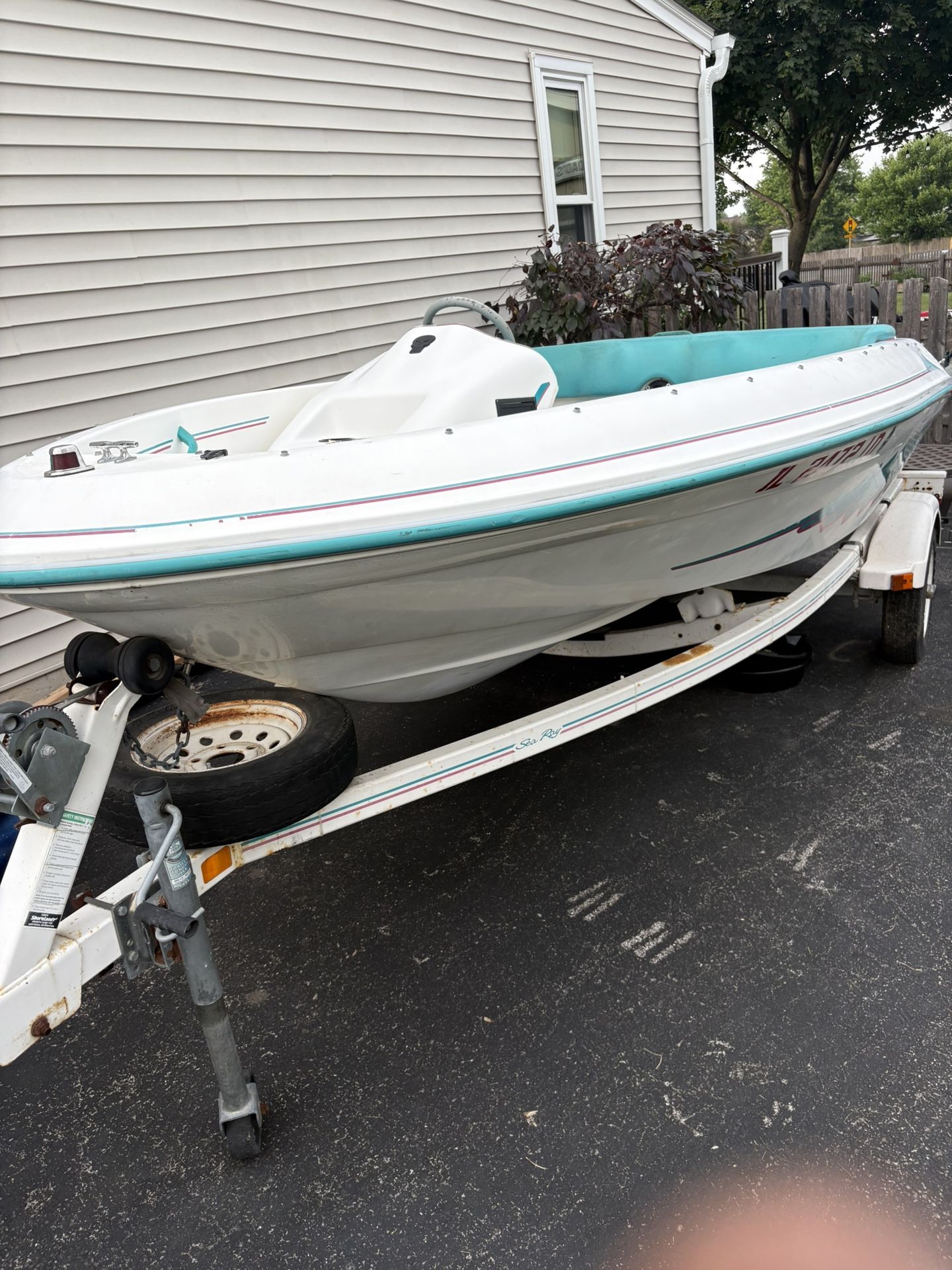 1994 Sea Ray Rayder Jet Boat Registered w/ Trailer