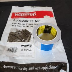 Aluminum Foil Tape for Self-Regulating Underfloor Heating Cable (90 ft. Roll)