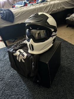 Ruroc Beserker Ghost Helmet Size Xs