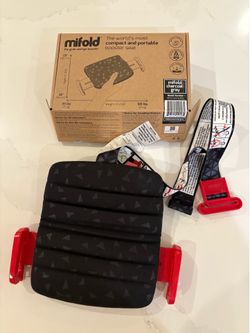 (2) Mifold Compact Booster Seats