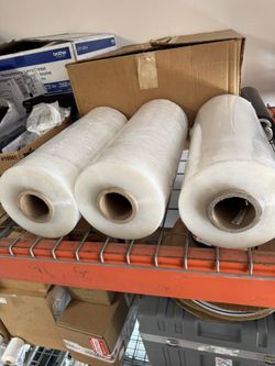 Stretch wrap spools