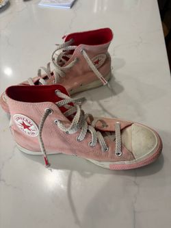 Converse - pink size 8