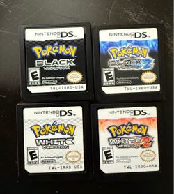 Pokémon Black, Black 2, White, White 2 Nintendo DS Bundle