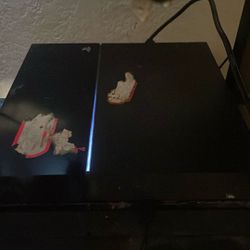 PS4 Controller And Monitor