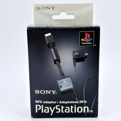 Sony RFU Adaptor PS1 PlayStation 1 - Complete in Box New SCPH-1121 / 94053
