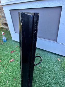 Black pottery barn mirror
