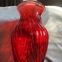 Red Vase Pick Up Today 