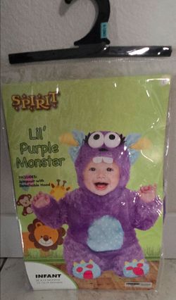 Baby monster costume size 6-12months