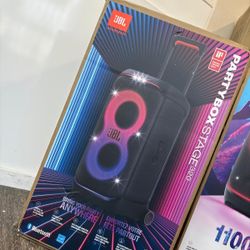 Jbl PartyBox Stage 320 Bluetooth Speaker New - Pay $1 today and pay the rest later -