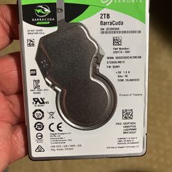 2 Terabyte 2.5 Internal HDD Barracuda By Seagate