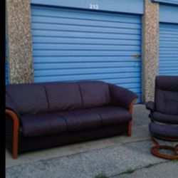 ABSOLUTELY BEAUTIFUL CANTONI LUXURY LEATHER SET $5,500. OBO.