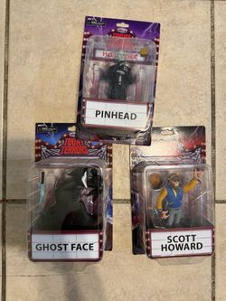 TOONY TERRORS (Ghostface, pinhead, Scott Howard)