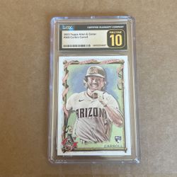 Corbin Carroll Graded Rookie Card