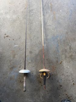 2 Vintage Fencing Swords