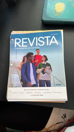 REVISTA conversación sin barreras SIXITH EDITION