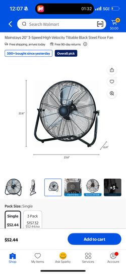Floor fan