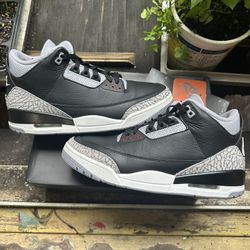 Air Jordan 3 Black Cement 2024