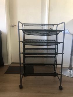 Versatile 5-tier shoe rack