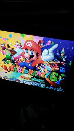 Mario party 6 gamecube disc