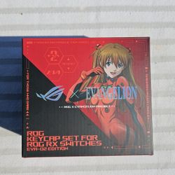 Asus Evangelion EVA-02 Keycap Set Rx Switch 