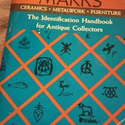 Identification Of Antique Marks Book