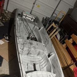 12ft Jon Boat With 5.5 Motor