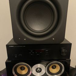 subwoofer and speaker 3.1 system 