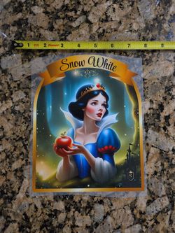 DTF T-shirt/Bag Transfer "Snow White"