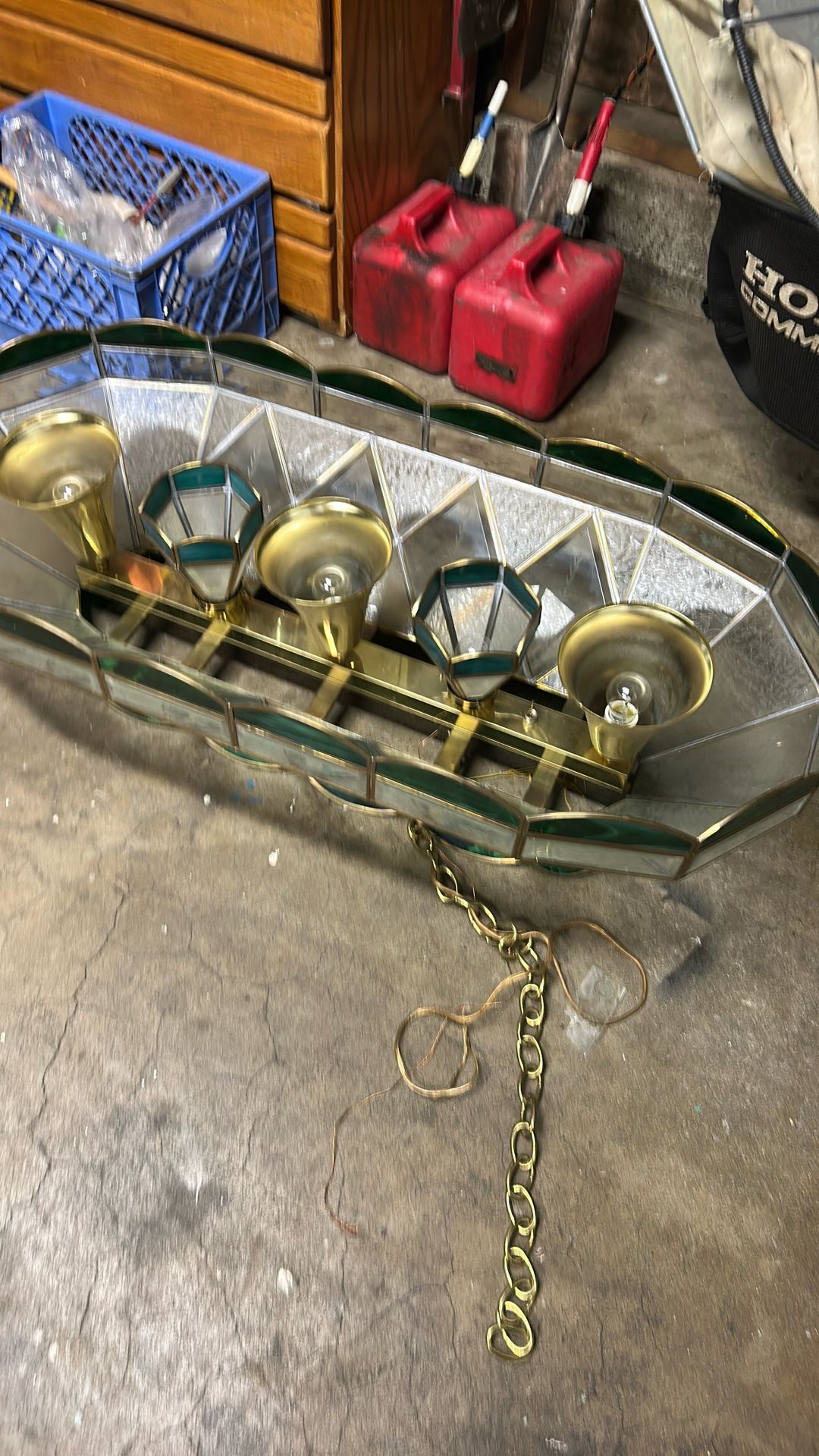 Stain Glass Pool Light