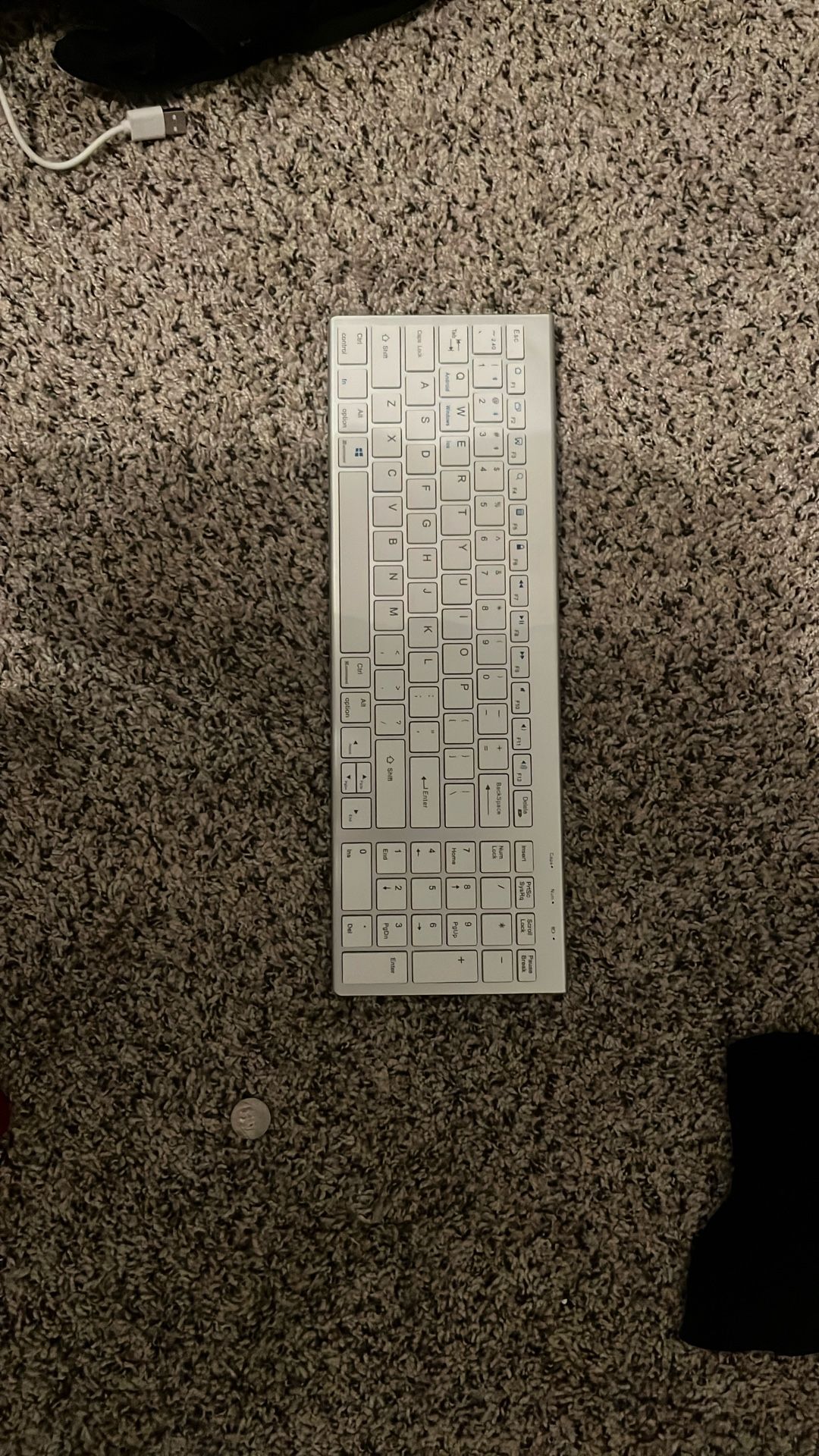 Wireless keyboard And Mouse Comes With Charger