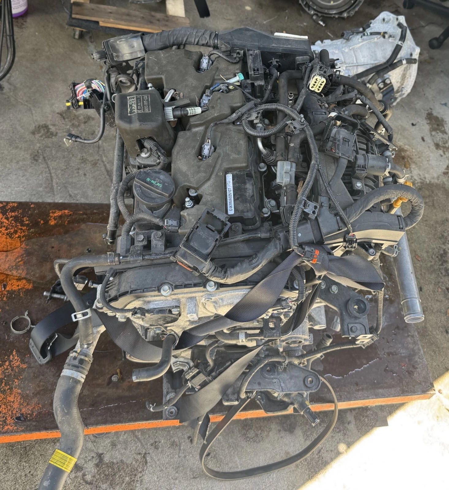 KIA STINGER GT LINE AWD ENGINE ASSEMBLY AUTO 34K MILES 2.5L 2022-2023