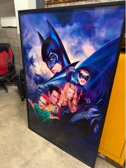Batman forever poster  61” x 41”