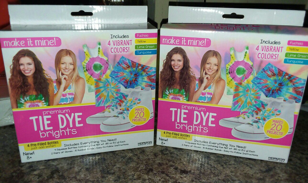 NIB Tie Dye kits (2)
