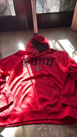SDSU Aztecs Red Pullover Hoodie