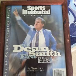 Dean Smith UNC Tar Heels Commemorative Issue - Sports Illustrated - 10/29/97 Cover