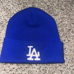 Blue LA Beanie #la #dodgers #baseball