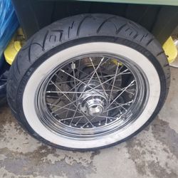 Harley Front Rim And Tire $180