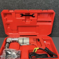 Milwaukee (3107-6) 7 Amp Corded 1/2 in. Corded Right-Angle Drill Kit with Hard Case
