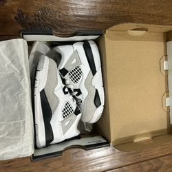 Military Black Air Jordan 4s Size 7c