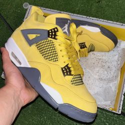 Jordan 4 lightning size 10