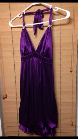 Purple party dress size small $18