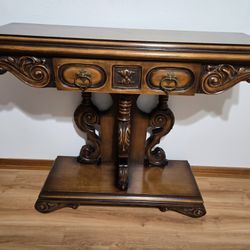 Entryway Table, Italian Solid Wood