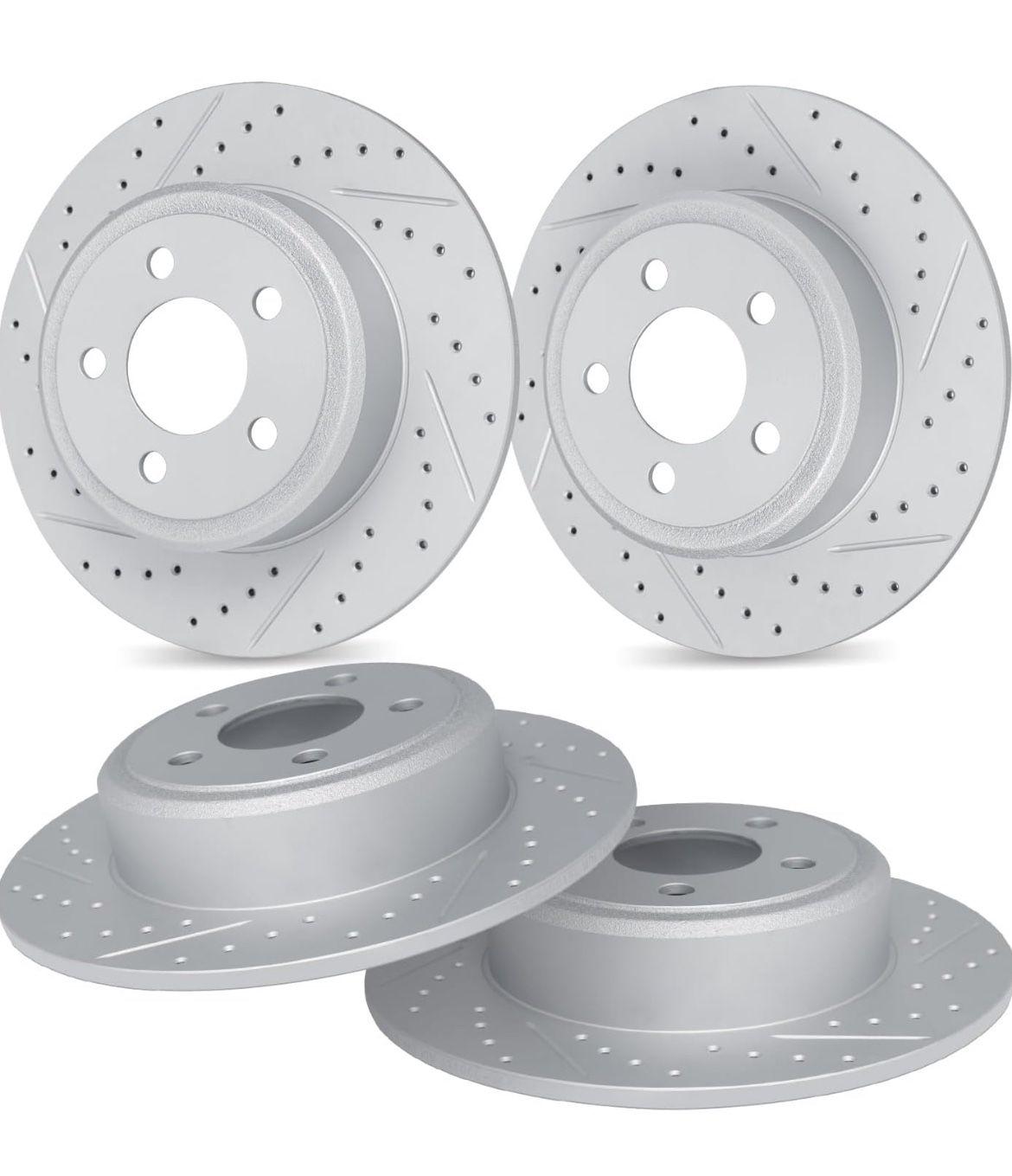 R1 Concepts Front Rear Brake Rotor Kit