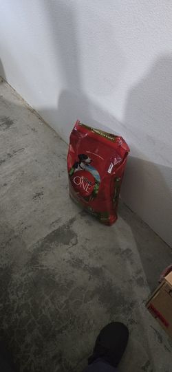 1 Full Bag & Another Mostly Full Bag Of Dog Food