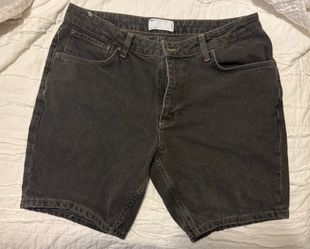asos DESIGN black shorts