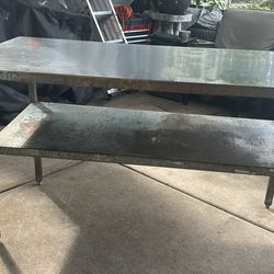 Mesa grande de  Stain Steel